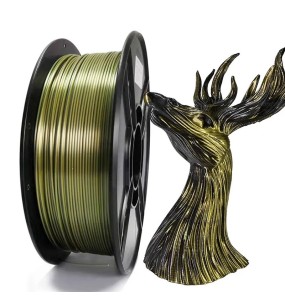 200G Dual Color Filament PLA 1kg 3D Pinter PLA Silk Filament 1.75mm 3D Printing Material Two Color Filamento PLA Sublimation