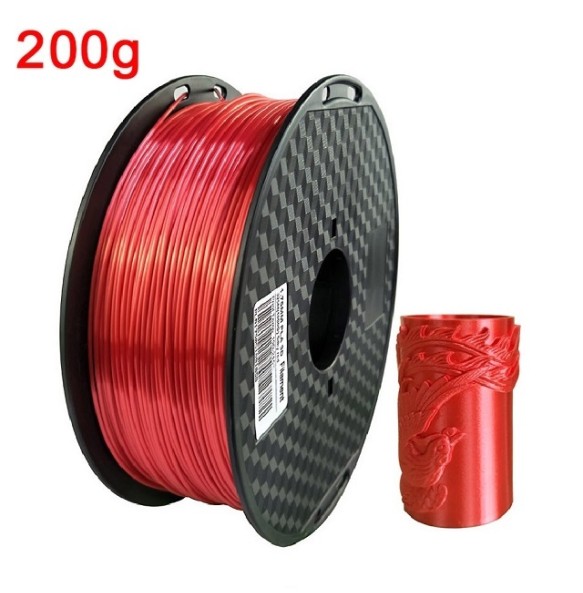 200G 3D Filament PLA 1kg 1.75mm Silk Filament 3D Printer Silky Filament PLA 3D Printing Material Copper 3D Filamento Rose Gold