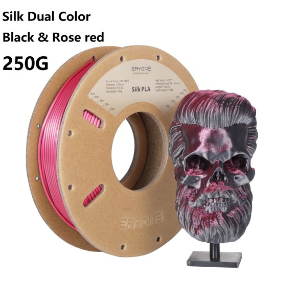 ERYONE 250G Silk Dual-Color PLA Filament 1.75mm ± 0.03 For FDM 3D Printing New Arrival Fast Shipping