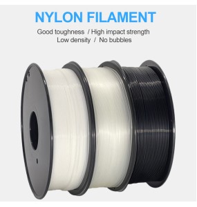 Nylon 3D Printer Filament PA Polyamide 1.75mm High Tensile Strength Flexibility Sublimation 250/500g 3D Printing Nylong Filament