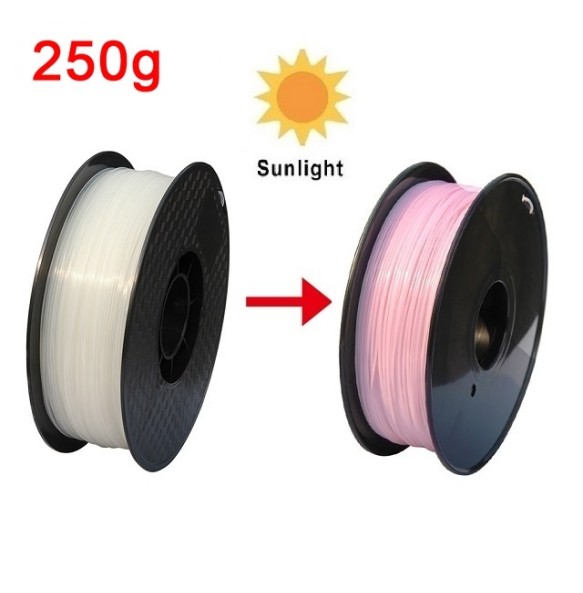 3D Printer PLA Filament Color Change With Sunlight 3D Filament PLA 250G/500G/1KG 3D Printing Material Sublimation Plastic Blue