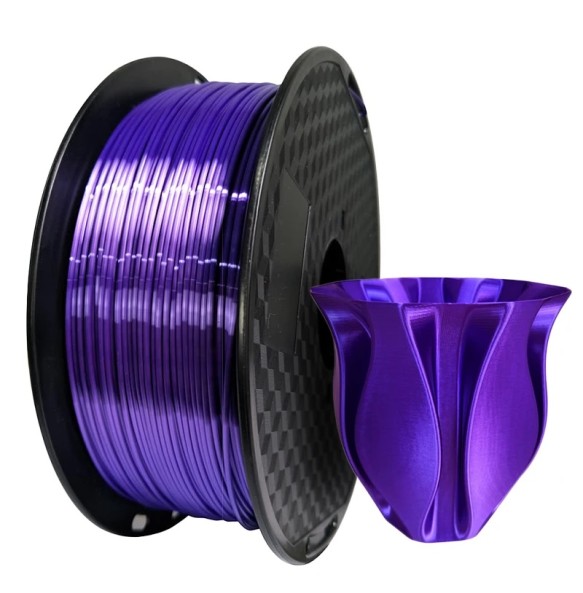 250G 3D Filament PLA 1kg 1.75mm Silk Filament 3D Printer Silky Filament PLA 3D Printing Material Copper 3D Filamento Rose Gold