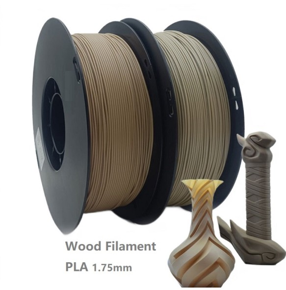 3D Printer Wood Filament PLA 1.75mm Sublimation Wooden PLA 1kg/500g/250g 3D Printing Material Ebony Red Sandal Wood Filamento