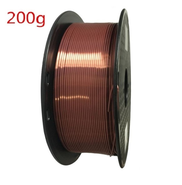 200G 3D Filament PLA 1kg 1.75mm Silk Filament 3D Printer Silky Filament PLA 3D Printing Material Copper 3D Filamento Rose Gold