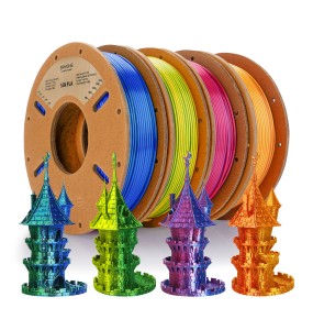 ERYONE 200g Dual Colors Silk PLA Filament For FDM 3D Printer 1.75mm ±0.03 High Quality New arrival Impresora 3D Printting