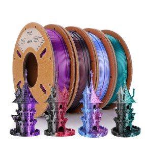 ERYONE 250G Silk Dual-Color PLA Filament 1.75mm ± 0.03 For FDM 3D Printing New Arrival Fast Shipping