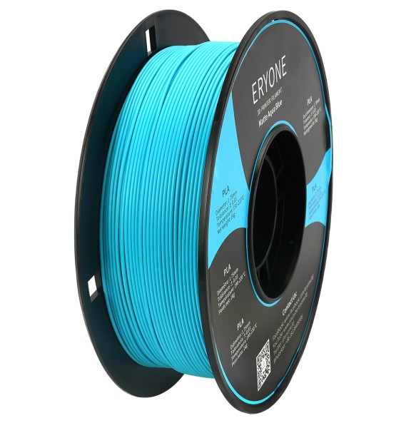 ERYONE Matte PLA Filament 1KG Spool 1.75mm 1.45 Density (g/cm3) Matte PLA Filament For FDM 3D Printer Fast Free Shipping