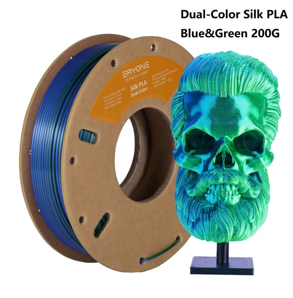 ERYONE 200g Dual/Tri Colors Silk PLA Filament For FDM 3D Printer 1.75mm ±0.03 High Quality New arrival Impresora 3D Printting