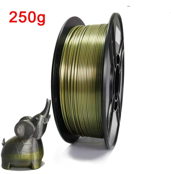 3D Printer Dual Color Filament PLA 1kg Silk Filament 1.75mm Two-tone 3D Printing Material Two Color Filament Sublimation Duotone