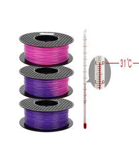 3D Printer PLA Filament 1.75mm Sublimation Filament Color Change with Temperature 1kg 250g 3D Printing Material 3D Pen Material