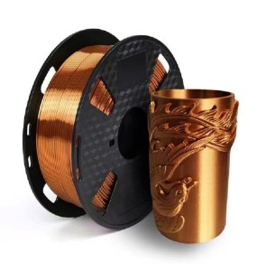 200G 3D Filament Silk PLA 1kg 1.75mm Spool Wire 3D Printer Silky Filament PLA 3D Printing Material Copper 3D Filamento Rose Gold