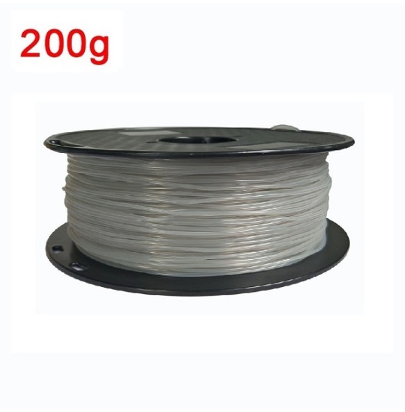 3D Printer Filament Flexible TPU 1kg Filamento 1.75mm Filament 200G Rainbow Filament Glowing 3D Printing Materials White Black