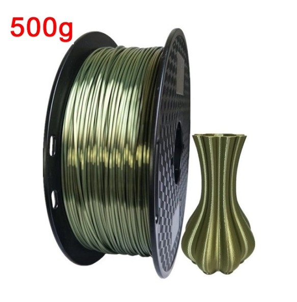 200G 3D Filament PLA 1kg 1.75mm Silk Filament 3D Printer Silky Filament PLA 3D Printing Material Copper 3D Filamento Rose Gold