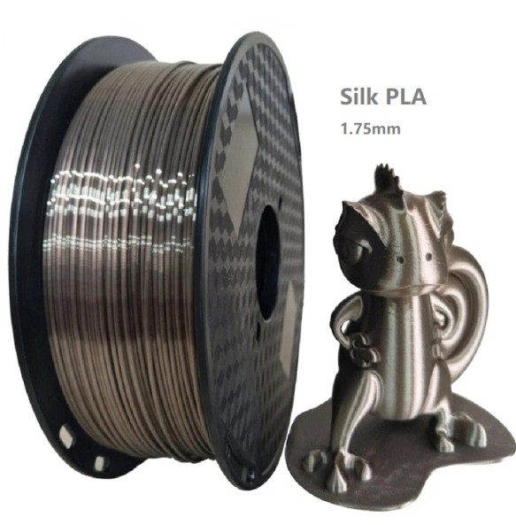 3D Filament Silk PLA 1kg 1.75mm Spool Wire 3D Printer Material 3D Print Filament PLA Rose Gold 3D Printing Plastic Material