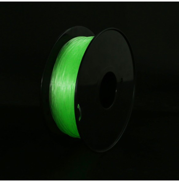 TPU Glowing In The Dark 3D Printer Filament Non-toxic Luminous Sublimation 3D Printing Material Flexible Glows 1KG/0.5kg/0.25KG