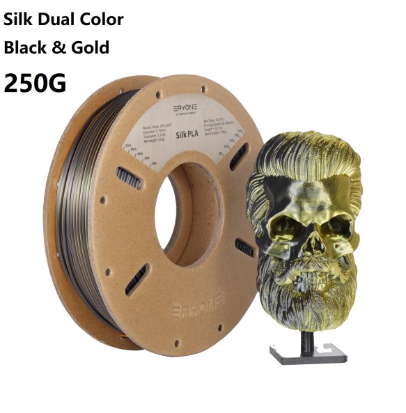 ERYONE 250G Silk Dual-Color PLA Filament 1.75mm ± 0.03 For FDM 3D Printing New Arrival Fast Shipping