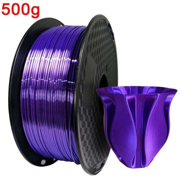 200G 3D Filament PLA 1kg 1.75mm Silk Filament 3D Printer Silky Filament PLA 3D Printing Material Copper 3D Filamento Rose Gold