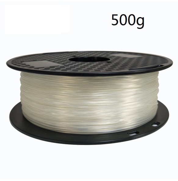 3D Printing Filament TPU Flexible Filaments TPU filament Plastic for 3D Printer 1.75mm Printing Materials white Black etc Colors