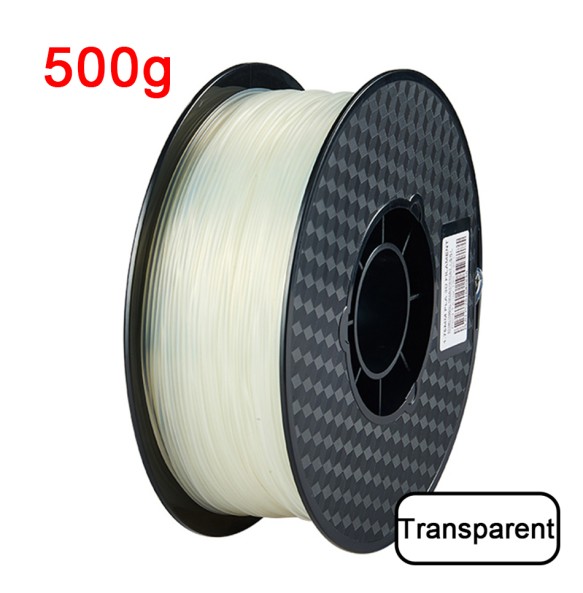 3D Printer Filament PLA 1.75mm 500g Printing Materals Plastic Black Red Sublimation Translucent Transparent Yellow Blue Purple