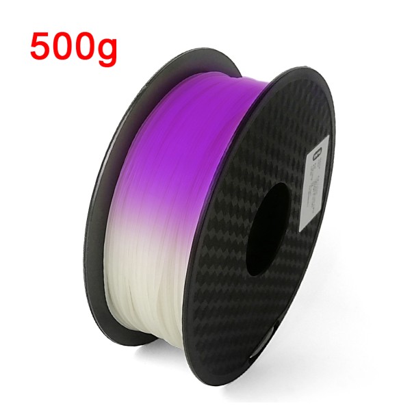 PLA Light Change Color 3D Printer Filament Printing Material Sublimation Plastic White to Pink Yellow Blue PLA for 3D Printer