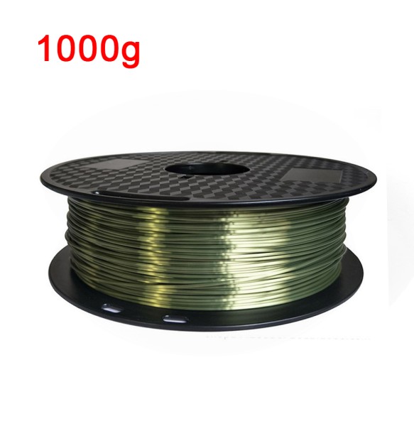 3D Printer Filament PLA 1.75mm 250g/500g/1KG Metallic Feel Shiny Silk 3D Printing Material Special sale Purple/ Copper Filament