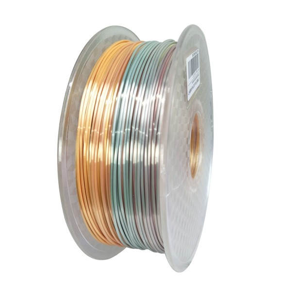 Rainbow Silk PLA 1.75mm 3D Printer Filament Luxury Silky Rich Luster 250g/500g/1kg Shiny 3D Pen Printing Materials Consumables