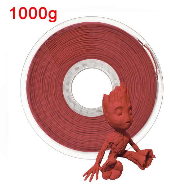 PLA+ Wood 3D Printer Filament Sublimation Wooden 3d Printing Material 1.75mm 1kg/500g/250g Rose Ebony Red Sandal Wood Filaments