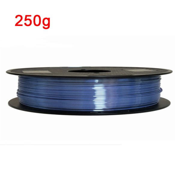 1.75mm Silk PLA Filament 3D Printer Shiny Materal 500G/250G Black Wihte Red Blue Sublimation Solid Silk-like 3D Printer Filament