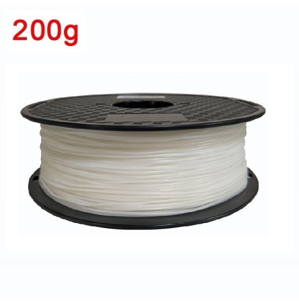 3D Printer Filament Flexible TPU 1kg Filamento 1.75mm Filament 200G Rainbow Filament Glowing 3D Printing Materials White Black