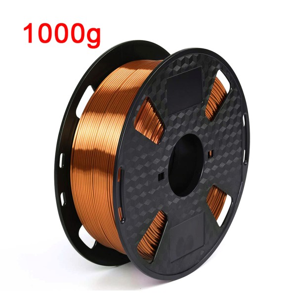 3D Printer Filament PLA 1.75mm 250g/500g/1KG Metallic Feel Shiny Silk 3D Printing Material Special sale Purple/ Copper Filament