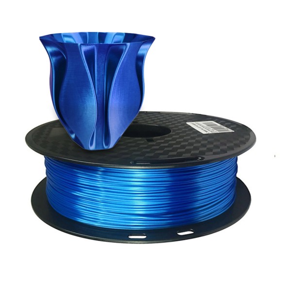 1.75mm Silk PLA Filament 3D Printer Shiny Materal 500G/250G Black Wihte Red Blue Sublimation Solid Silk-like 3D Printer Filament