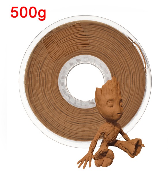 PLA+ Wood 3D Printer Filament Sublimation Wooden 3d Printing Material 1.75mm 1kg/500g/250g Rose Ebony Red Sandal Wood Filaments