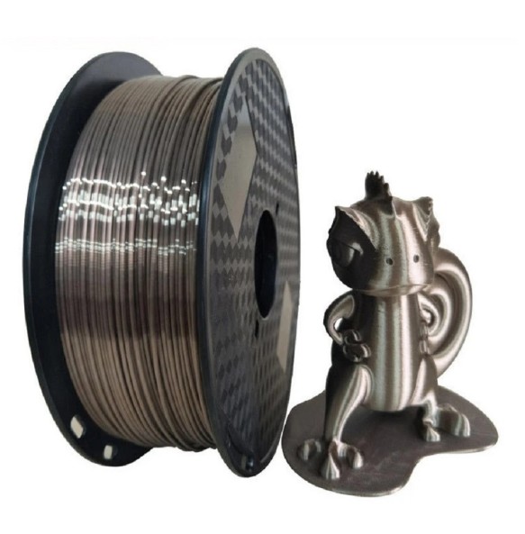 Silk PLA 3D Filament 1kg 1.75mm Spool Wire 3D Printer Material 3D Print Filament PLA Copper 3D Priting Filamento Rose Gold