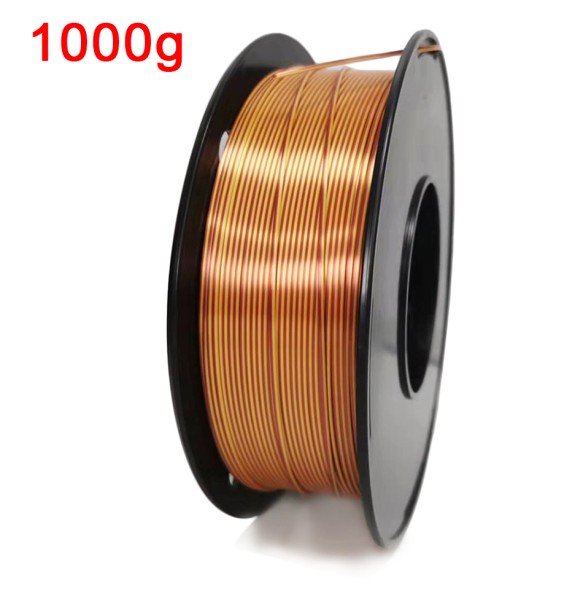 Dual Color PLA Filament for 3D Printer Two-tone 3D Printing Material 1.75mm Magic Two Colors Sublimation Duotone Silk Filaments