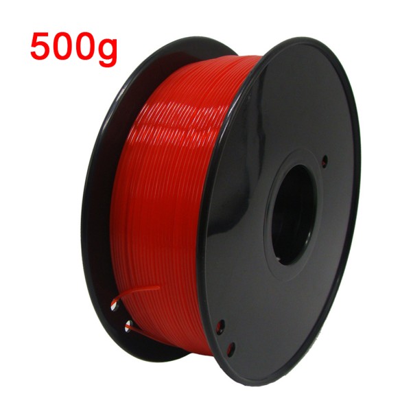 3D Printer Filament PLA 1.75mm 500g Printing Materals Plastic Black Red Sublimation Translucent Transparent Yellow Blue Purple