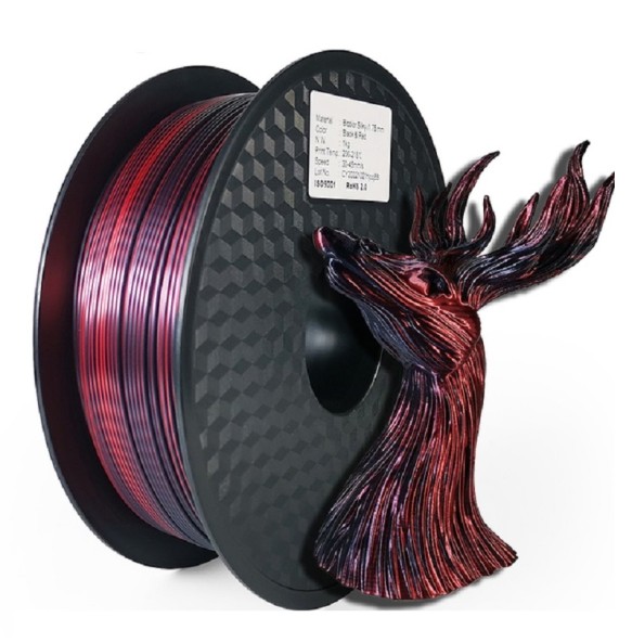 200G Filament Dual Color PLA 1kg 3D Pinter PLA Silk Filament 1.75mm 3D Printing Material Two Color Filamento PLA Sublimation