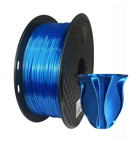 Sapphire Blue Silk PLA 1.75mm 3D Printer Filament Luxury Silky Luster 250g/500g/1kg Shiny 3D Pen Printing Materials Consumables