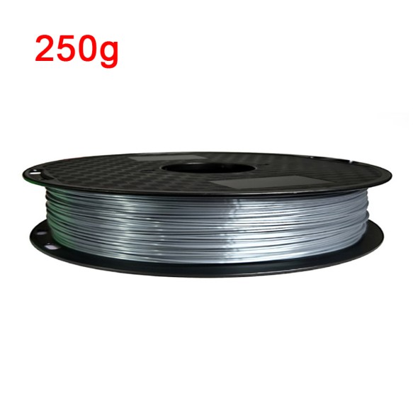 1.75mm Silk PLA Filament 3D Printer Shiny Materal 500G/250G Black Wihte Red Blue Sublimation Solid Silk-like 3D Printer Filament