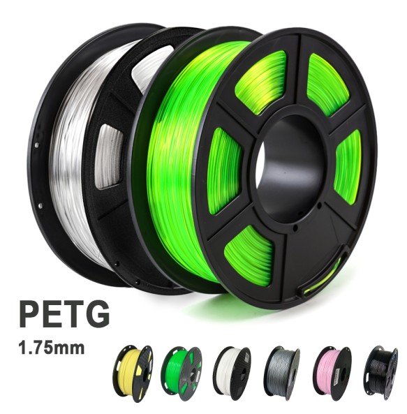 3D Printer Filament PETG 1.75mm Sublimation  Plastic Marble Translucent Green Black Red 3D Printing Filament Material 500G/250G