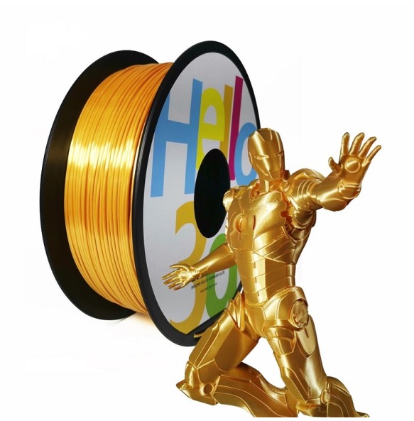 200G 3D Filament PLA 1kg 1.75mm Silk Filament 3D Printer Silky Filament PLA 3D Printing Material Copper 3D Filamento Rose Gold