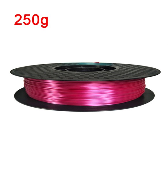 3D Printer Filament PLA 1.75mm 250g/500g/1KG Metallic Feel Shiny Silk 3D Printing Material Special sale Purple/ Copper Filament