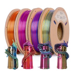 ERYONE 200g Tri Colors Silk PLA Filament For FDM 3D Printer 1.75mm ±0.03 High Quality New arrival Impresora 3D Printting