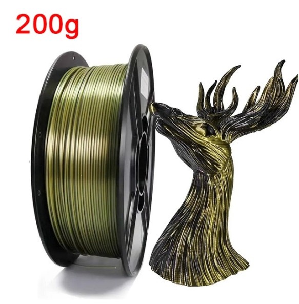 200G Filament Dual Color PLA 1kg 3D Pinter PLA Silk Filament 1.75mm 3D Printing Material Two Color Filamento PLA Sublimation