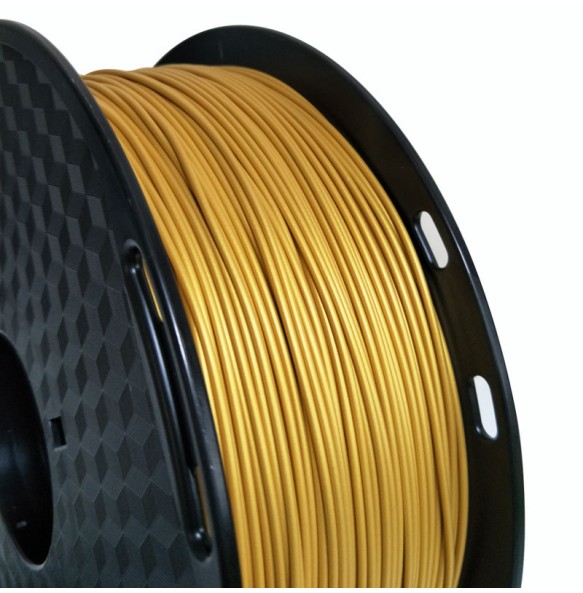 Gold Metal-like PLA 1.75mm 3D Printer Filament 1Kg/500g/250g Spool Metal Texture Golden Metallic PLA Printing Materials