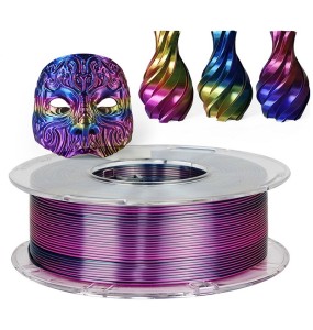 250G 3D Filament PLA 1.75mm 1kg Tricolor Filament Silk PLA 3D Printer Material Sublimation PLA Multicolor Filamento Impresora 3D