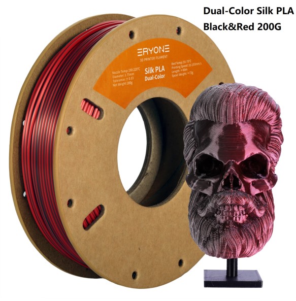 ERYONE 200g Dual Colors Silk PLA Filament For FDM 3D Printer 1.75mm ±0.03 High Quality New arrival Impresora 3D Printting