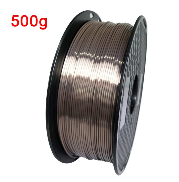 Silk Metallike Gradient Multicolor 3D Printer PLA Filament 1.75mm 3d Printing Material Shiny Rainbow Rose Gold Bronze 250g-1kg