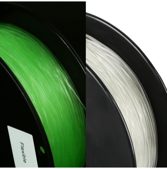 TPU Glowing In The Dark 3D Printer Filament Non-toxic Luminous Sublimation 3D Printing Material Flexible Glows 1KG/0.5kg/0.25KG