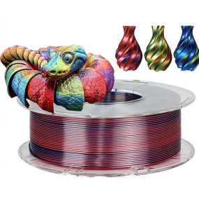 200G 3D Printer Filament Tricolor PLA 1.75mm 1kg Filament Silk 3D Material Sublimation PLA Multicolor Filamento Impresora 3D