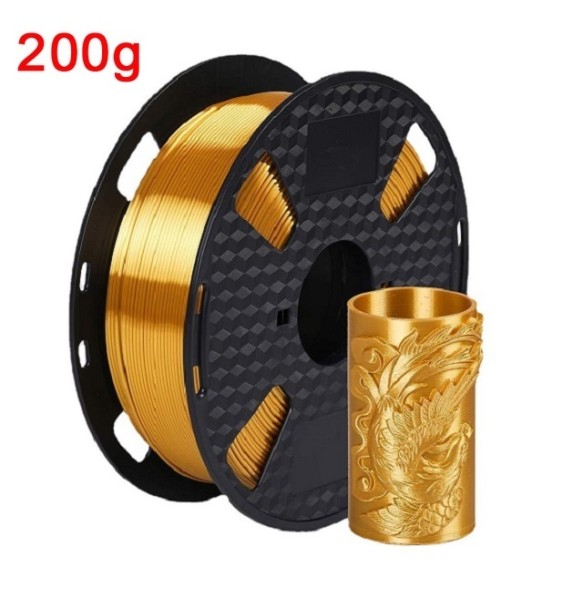 200G 3D Filament PLA 1kg 1.75mm Silk Filament 3D Printer Silky Filament PLA 3D Printing Material Copper 3D Filamento Rose Gold